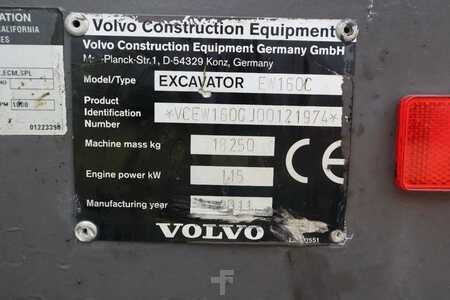 Korečková rýpadla 2011 Volvo EW160 C | QUICK COUPLER | ELEVATING CABIN | UMSCHL (20)