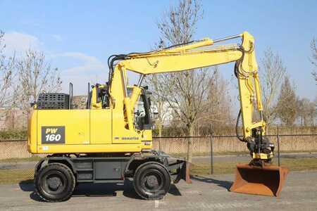 Mobilbagger 2020 Komatsu PW160-11 | ENGCON TILTROTATOR | BUCKET | TRAILER H (4)