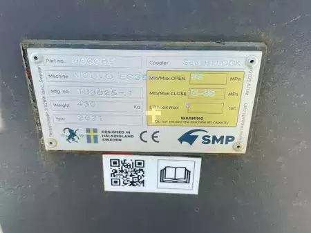Přídavná zařízení 2021 SMP S80 H-LOCK | QUICK COUPLER | SCHNELLWECHSLER | NEW (18)
