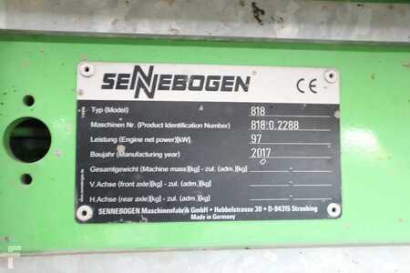 Escavatori cingolati 2017 Sennebogen 818 M K9 ULM | SORTING GRAB | GOOD CONDITION (20)