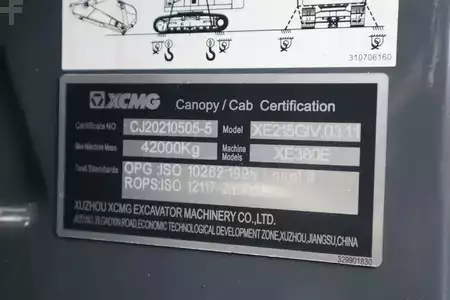 Bæltegraver 2023 XCMG XE380E | CE | CUMMINS STAGE V | SY390 | EC380 | 34 (20)