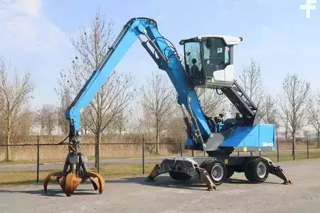 Escavatori gommati 2018 Fuchs MHL 320 T4F | PEEL GRAB | UMSCHLAG | GOOD TIRES (2)