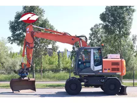 Mobilbagger 2011 Hitachi ZX140 ZX140W-3 | ROTOTILT & BUCKET | DUTCH MACHINE (1)