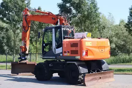 Mobilbagger 2011 Hitachi ZX140 ZX140W-3 | ROTOTILT & BUCKET | DUTCH MACHINE (3)