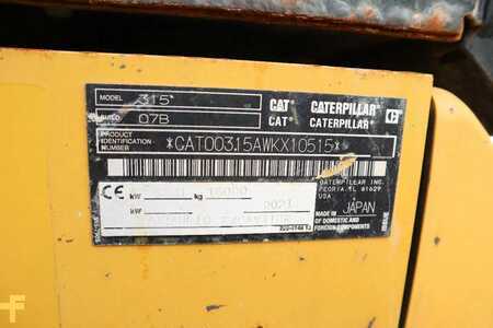 Mobilní bagry 2021 Caterpillar 315 07B | ROTOTILT | BUCKET | DOZERBLADE (20)