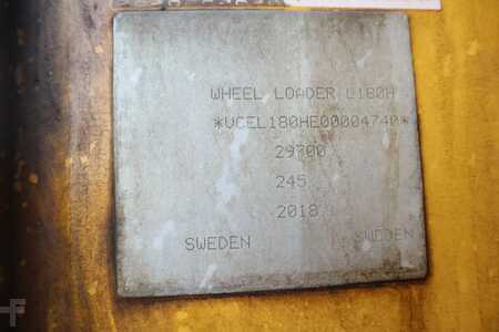 Radlader 2018 Volvo L180H | L 180 H | CDC | BSS | QUICK COUPLER | NEW (20)