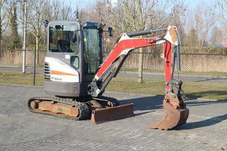 Minigrävare 2014 Bobcat E26 EM | BUCKET | QUICK COUPLER | DOZER BLADE (5)