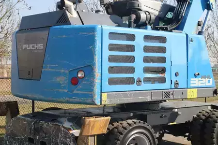 Kettenbagger 2018 Fuchs MHL 320 T4F | PEEL GRAB | UMSCHLAG | GOOD TIRES (8)