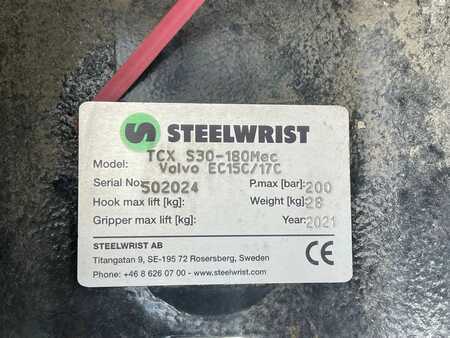 Attachments 2021 Steelwrist TCX S30 - 180 MEC | TILT COUPLER | TILTING COUPLER (11)