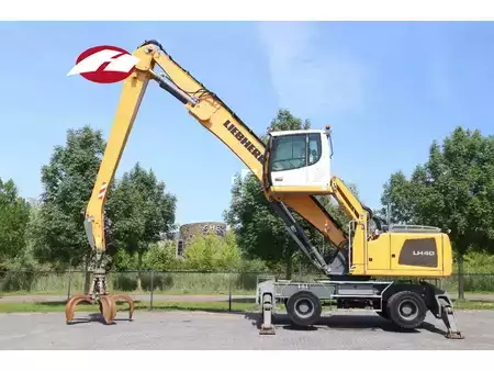 Pelle sur pneus 2016 Liebherr LH 40 M LITRONIC | GRAB | QUICK COUPLER | 16 METER (1)