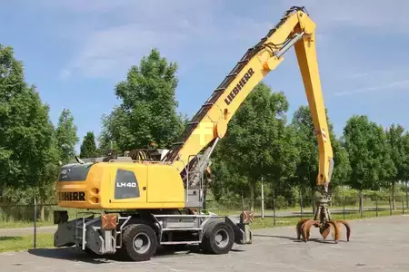 Pelle sur pneus 2016 Liebherr LH 40 M LITRONIC | GRAB | QUICK COUPLER | 16 METER (6)