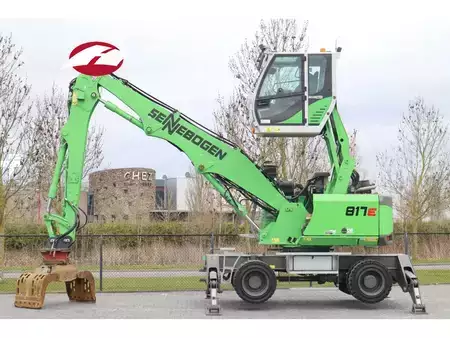Pyöräkaivinkoneet  2019 Sennebogen 817E K9 ULM | SORTING GRAB | BSS | LOW HOURS (1)