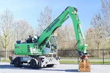 Pyöräkaivinkoneet  2019 Sennebogen 817E K9 ULM | SORTING GRAB | BSS | LOW HOURS (5)