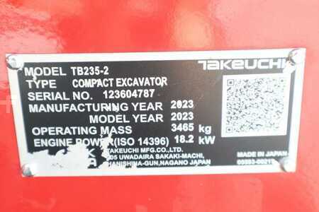 Minikaivinkoneet 2023 Takeuchi TB235-2 | TREE CUTTER | GRAB | TILT + 5 ATTACHMENT (20)