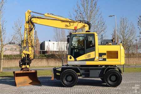 Mobilbagger 2020 Komatsu PW160-11 | ENGCON TILTROTATOR | BUCKET | TRAILER H (1)
