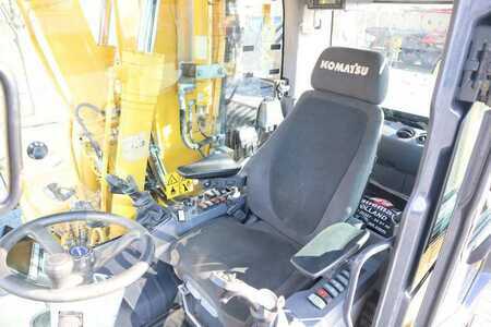 Mobilbagger 2020 Komatsu PW160-11 | ENGCON TILTROTATOR | BUCKET | TRAILER H (16)