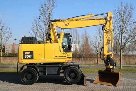 Mobilbagger 2020 Komatsu PW160-11 | ENGCON TILTROTATOR | BUCKET | TRAILER H (4)