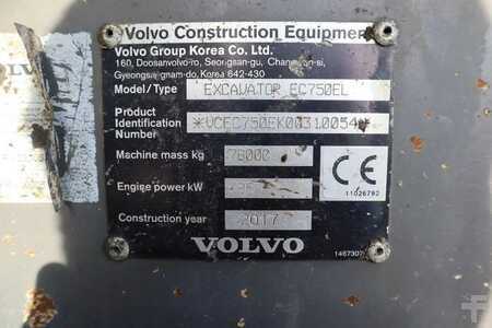 Telakaivinkoneet  2017 Volvo EC 750 EL | BUCKET | HYDRAULIC QUICK COUPLER (20)