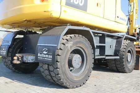 Mobilbagger 2020 Komatsu PW160-11 | ENGCON TILTROTATOR | BUCKET | TRAILER H (12)