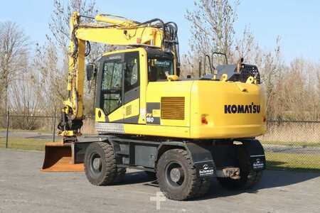 Mobilbagger 2020 Komatsu PW160-11 | ENGCON TILTROTATOR | BUCKET | TRAILER H (3)