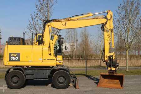 Mobilbagger 2020 Komatsu PW160-11 | ENGCON TILTROTATOR | BUCKET | TRAILER H (4)