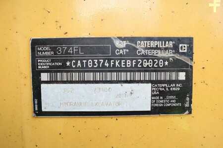 Rupsgraafmachines 2017 Caterpillar 374 FL | BUCKET | QUICK COUPLER | AIRCO (20)