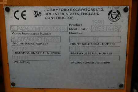 Kolové nakladače 1998 JCB 426 B | 35 KM/H | ONLY 9800 HOURS | FIRST OWNER | (17)