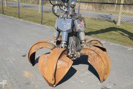 Kettenbagger 2018 Fuchs MHL 320 | PEEL GRAB | UMSCHLAG | GOOD TIRES (11)