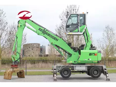 Excavadoras de ruedas 2019 Sennebogen 817E K9 ULM | SORTING GRAB | BSS | LOW HOURS (1)