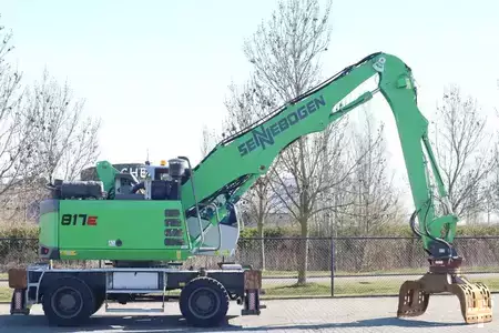 Excavadoras de ruedas 2019 Sennebogen 817E K9 ULM | SORTING GRAB | BSS | LOW HOURS (4)