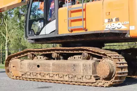 Bæltegraver 2016 Hitachi ZX490 LCH-6 | HAMMERLINE | QUICK COUPLER (9)