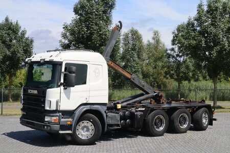 Outro 2002 Scania P124-420 | 8X4 | HOOKLIFT | MANUAL | BIG AXLES | E (1)