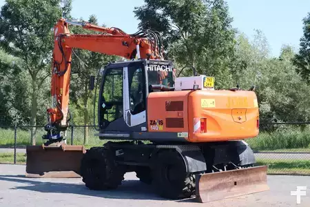 Mobil grävmaskin 2011 Hitachi ZX140W-3 | ROTOTILT & BUCKET | DUTCH MACHINE (3)