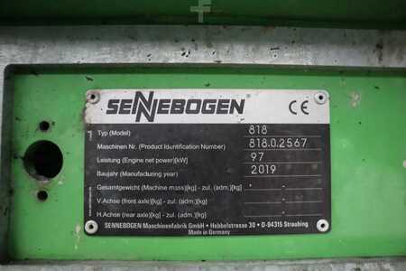 Telakaivinkoneet  2019 Sennebogen 818 M K9 ULM | SORTING GRAB | EPA | AIRCO (20)