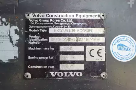 Beltegraver 2017 Volvo EC480EL | EC480 EL | CE | HAMMER & SHEAR (20)