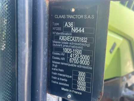CLAAS ARION 640 | FRONT PTO | FRONT AND REAR LICKAGE | 5