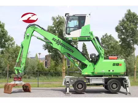 Kettenbagger 2020 Sennebogen 818 ME | SORTING GRAB | GOOD TIRES (1)