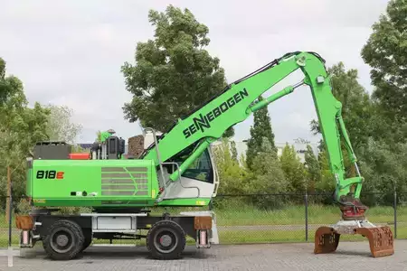 Kettenbagger 2020 Sennebogen 818 ME | SORTING GRAB | GOOD TIRES (4)