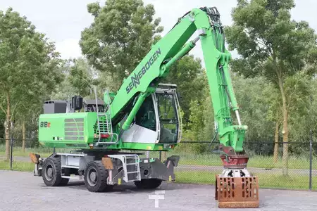 Kettenbagger 2020 Sennebogen 818 ME | SORTING GRAB | GOOD TIRES (5)