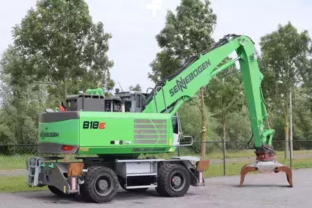 Kettenbagger 2020 Sennebogen 818 ME | SORTING GRAB | GOOD TIRES (6)