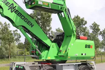 Kettenbagger 2020 Sennebogen 818 ME | SORTING GRAB | GOOD TIRES (9)