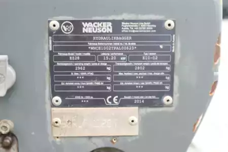 Minibagry 2014 Wacker Neuson EZ28 | DUTCH MACHINE | 4 BUCKETS | LOW HOURS (20)