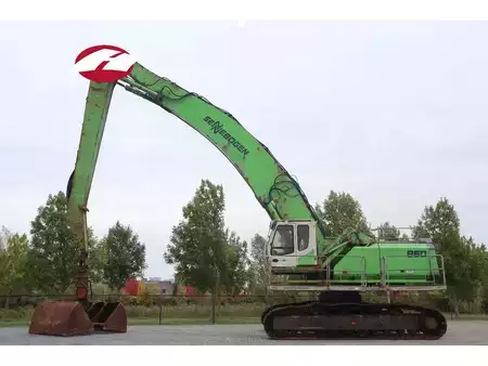 Excavadoras de cadenas 2015 Sennebogen 860R | 860 R | CLAMSHELL BUCKET (1)
