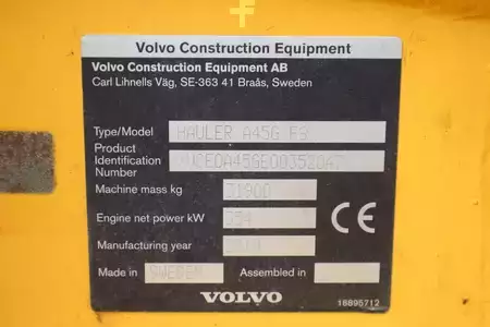 Knickgelenkte Muldenkipper/Dumper 2019 Volvo A45G FS | A45GFS | STAGE V | CE | TAILGATE (20)