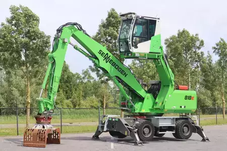 Mobilbagger 2020 Sennebogen 818 ME | SORTING GRAB | GOOD TIRES (2)