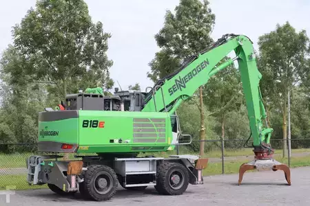 Mobilbagger 2020 Sennebogen 818 ME | SORTING GRAB | GOOD TIRES (6)
