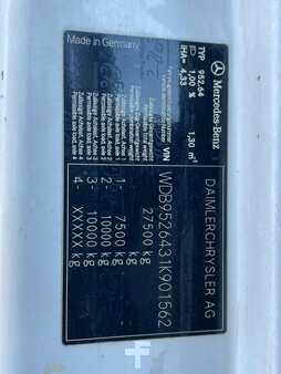 Ostatní 2004 Mercedes-Benz Atego 2628 6X4 FULL STEEL MANUAL EURO 3 NO REGISTR (19)
