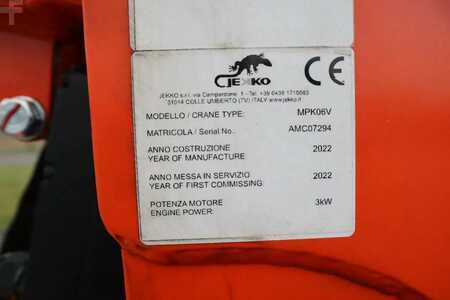 Minikraner 2022 Jekko MPK06V | MINI GLASS CRANE | HOOK | NEW/UNUSED (20)