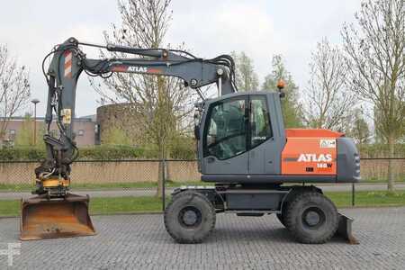 Mobilbagger 2011 Atlas 160W | ROTOTILT | GRIPPER | BUCKET | DOZER BLADE (1)
