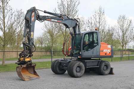 Mobilbagger 2011 Atlas 160W | ROTOTILT | GRIPPER | BUCKET | DOZER BLADE (2)